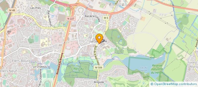 localisation de l'entreprise LA RAQUETTE DE VILLENEUVE D'ASCQ à VILLENEUVE-D'ASCQ