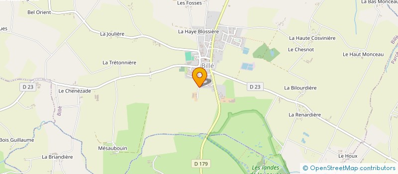 localisation de l'entreprise LA RATIONNELLE DES OUVERTURES à BILLE