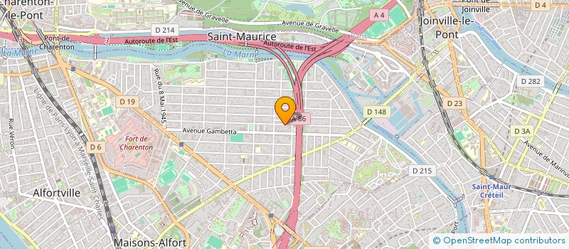 localisation de l'entreprise LA RAUZE DE CESTAYROLS à MAISONS-ALFORT