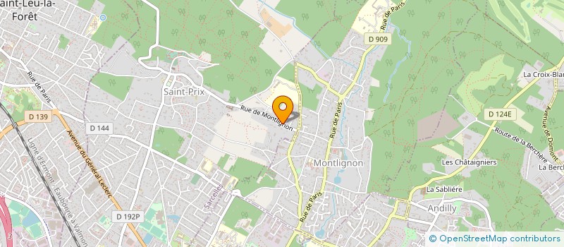 localisation de l'entreprise LA RAVIGNOLE à SAINT-PRIX