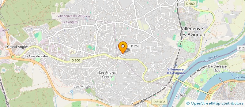 localisation de l'entreprise LA RE-CREATION à VILLENEUVE-LES-AVIGNON
