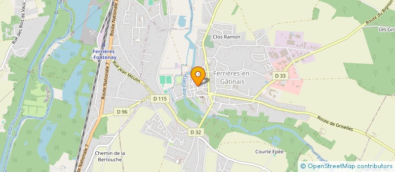 localisation de l'entreprise LA RE LA à FERRIERES-EN-GATINAIS