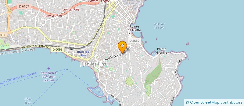 localisation de l'entreprise LA REAL CDB à ANTIBES