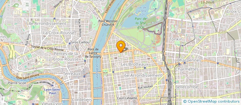 localisation de l'entreprise LA REALE  LYON