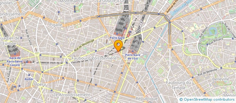 localisation de l'entreprise LA REALE à PARIS