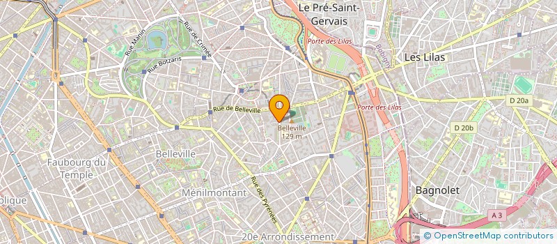 localisation de l'entreprise LA RECETTE DEVELOPPEMENT  PARIS