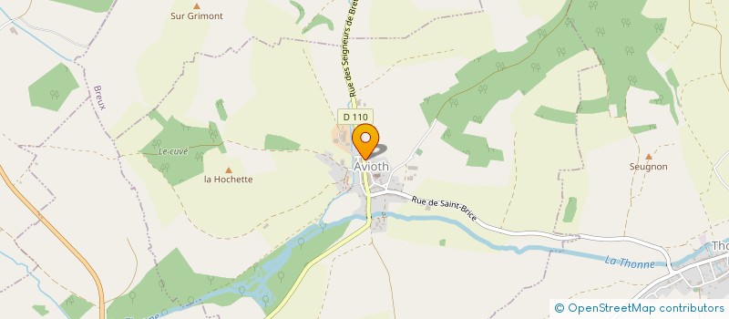 localisation de l'entreprise LA RECEVRESSE à AVIOTH