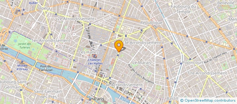 localisation de l'entreprise LA RECOLTE  PARIS