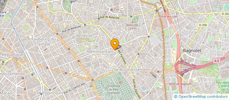 localisation de l'entreprise LA RECOLTE CITADINE  PARIS