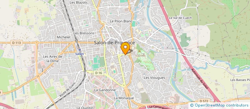 localisation de l'entreprise LA RECOLTE D'OR  SALON-DE-PROVENCE