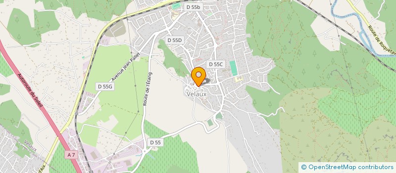localisation de l'entreprise LA RECOLTE DU PAYSAN à VELAUX