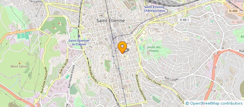 localisation de l'entreprise LA RECONCILIATION FRANCAISE à SAINT-ETIENNE