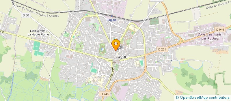 localisation de l'entreprise LA RECONDITIONNERIE à LUCON