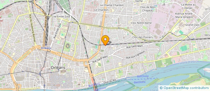 localisation de l'entreprise LA RECOUVRANCE à ORLEANS