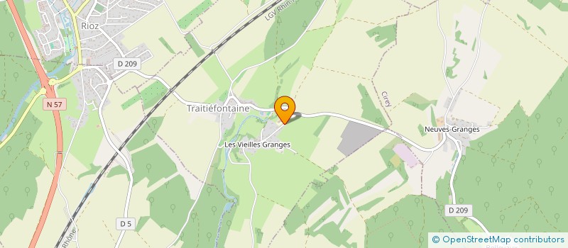 localisation de l'entreprise LA RECRAY'ATION  TRAITIEFONTAINE