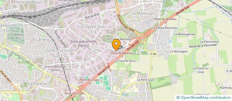 localisation de l'entreprise LA RECRE à CESSON-SEVIGNE