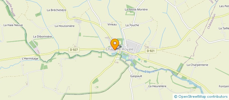 localisation de l'entreprise LA RECRE à CHAPELLE-ROYALE