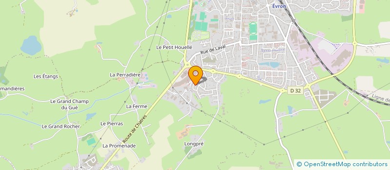 localisation de l'entreprise LA RECRE DES P'TITS GEMMOIS  SAINTE-GEMMES-LE-ROBERT