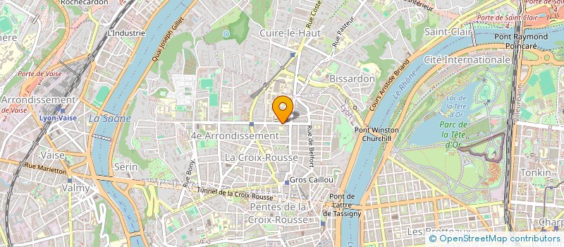 localisation de l'entreprise LA RECRE DES PETITS CANUTS à LYON