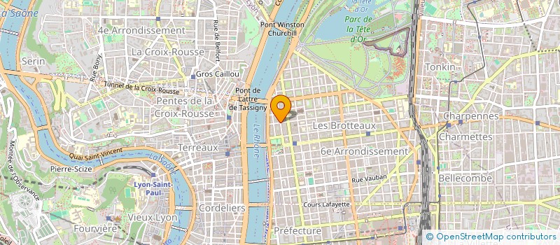 localisation de l'entreprise LA RECRE ET COMPAGNIE à LYON
