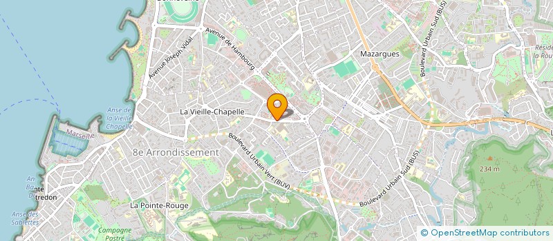 localisation de l'entreprise LA RECREATION à MARSEILLE