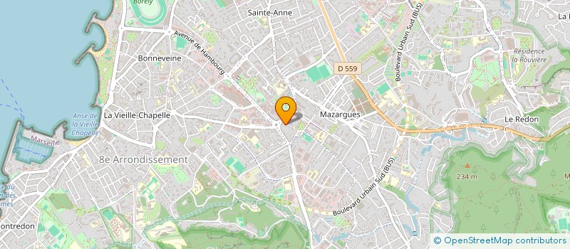 localisation de l'entreprise LA RECREATION DES PAPILLONS à MARSEILLE