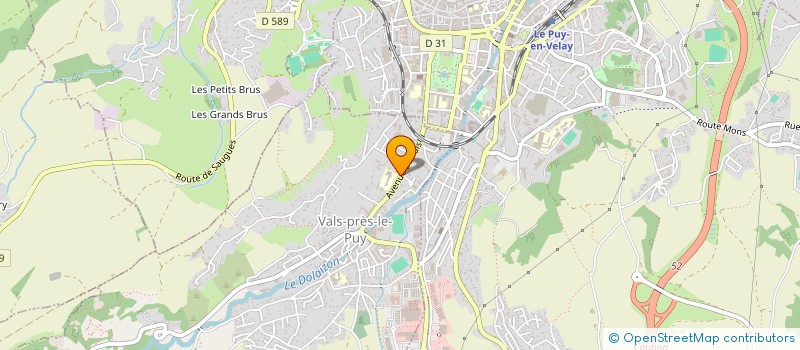 localisation de l'entreprise LA RECREE à VALS-PRES-LE-PUY