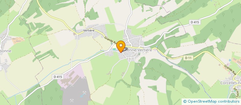 localisation de l'entreprise LA RECREE  AUDEUX