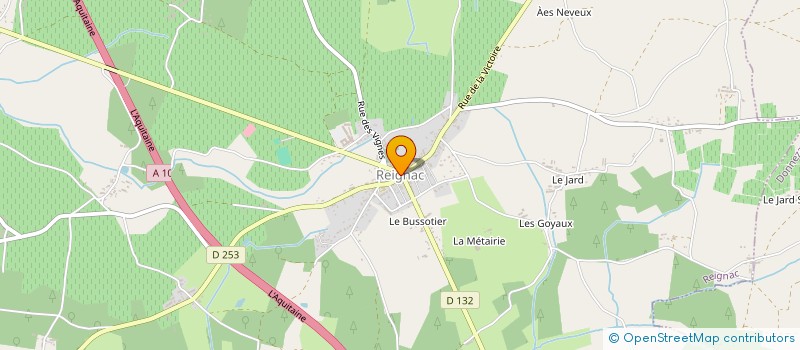 localisation de l'entreprise LA RECREE DES PARENTS à REIGNAC