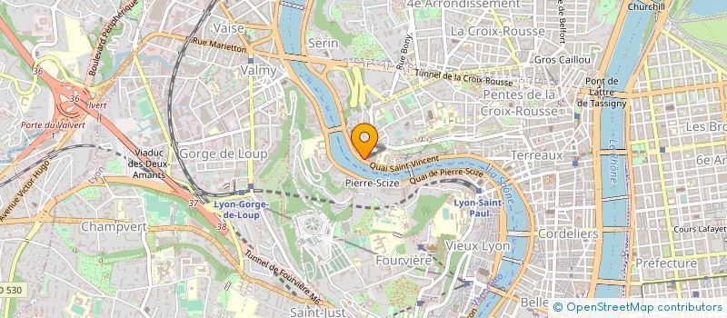 localisation de l'entreprise LA RECUPERATHEQUE (MAGASIN DE REEMPLOI DE L'ECOLE NATIONALE SUPERIEURE DES BEAUX-ARTS DE LYON) à LYON