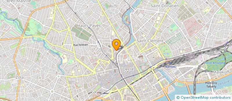 localisation de l'entreprise LA RECURRENCE à NANTES