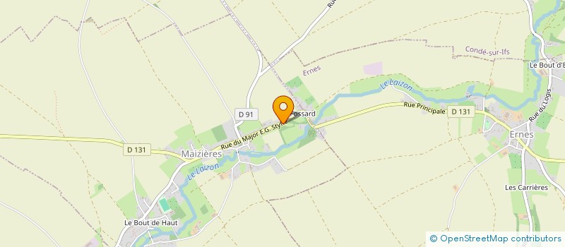 localisation de l'entreprise LA REDOMA à MAIZIERES