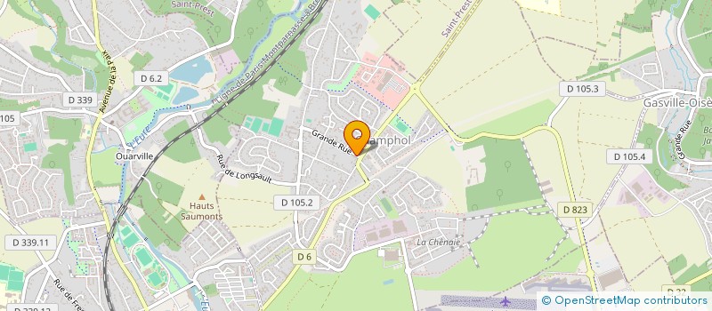 localisation de l'entreprise LA REDONNE à GASVILLE-OISEME