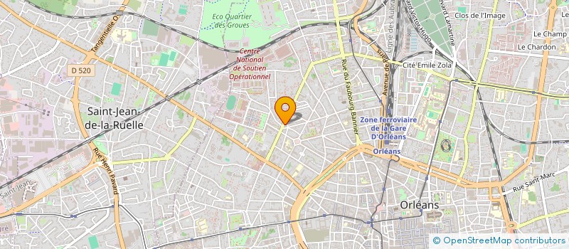 localisation de l'entreprise LA REDONNE à ORLEANS