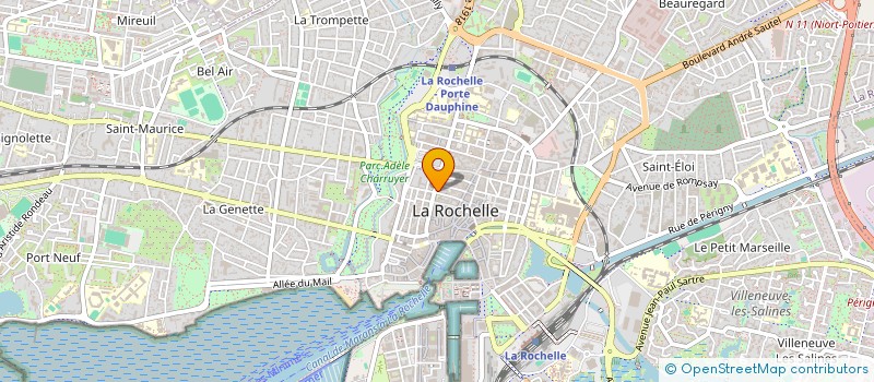 localisation de l'entreprise LA REFERENCE à LA ROCHELLE