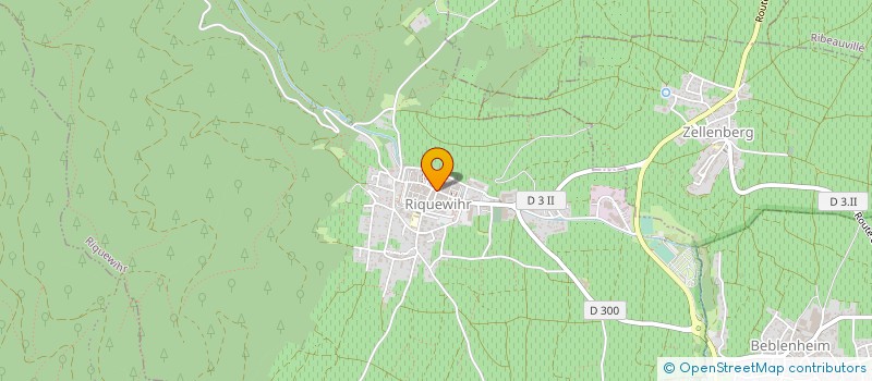 localisation de l'entreprise LA REGALINE  RIQUEWIHR