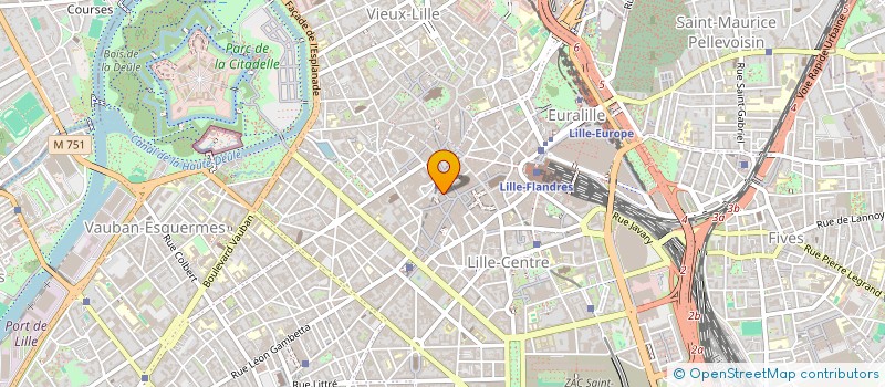 localisation de l'entreprise LA REGENCE à LILLE