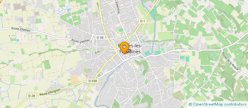 localisation de l'entreprise LA REGHAIA  PERNES-LES-FONTAINES