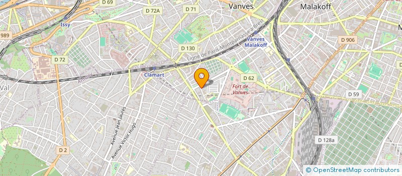 localisation de l'entreprise LA REGIE  MALAKOFF