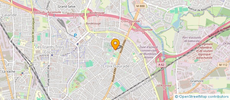 localisation de l'entreprise LA REGIE DU SUD  TOULOUSE