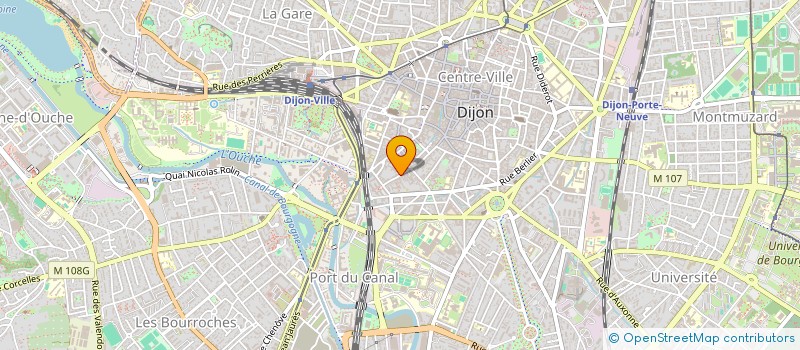 localisation de l'entreprise LA REGIE INTERACTIVE à DIJON