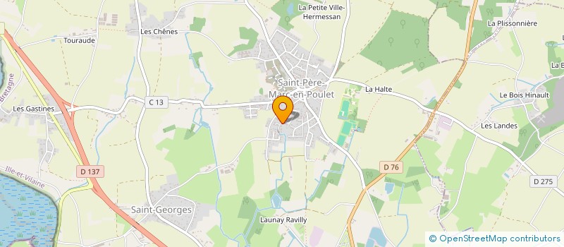 localisation de l'entreprise LA REGINCA à RENNES
