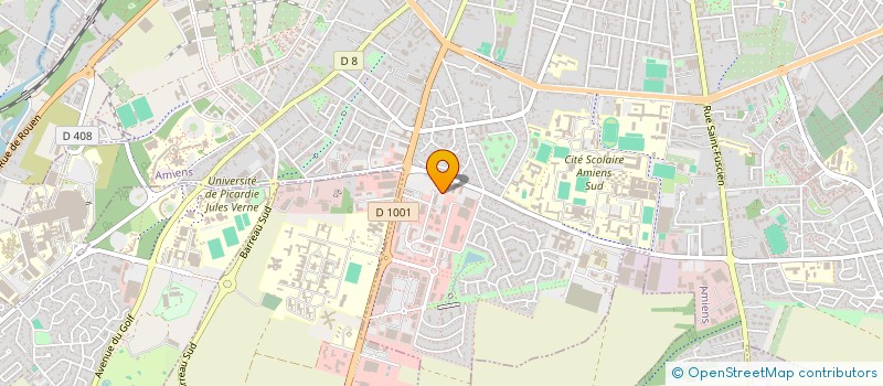 localisation de l'entreprise LA REGLE DE TROIS  AMIENS