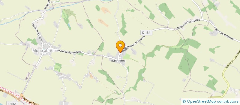 localisation de l'entreprise LA REGOLIERE  BANNIERES