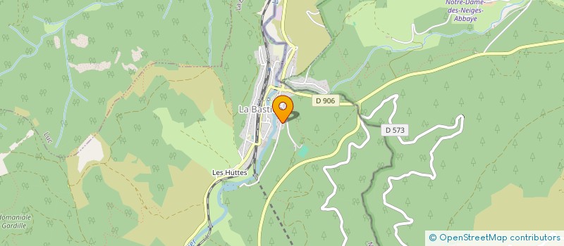 localisation de l'entreprise LA REGORDANE à MONT LOZERE ET GOULET