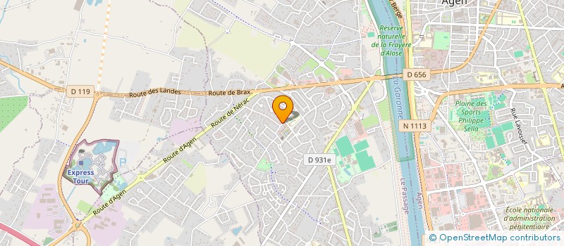 localisation de l'entreprise LA REGULATION THERMIQUE AUTOMATIQUE  LE PASSAGE