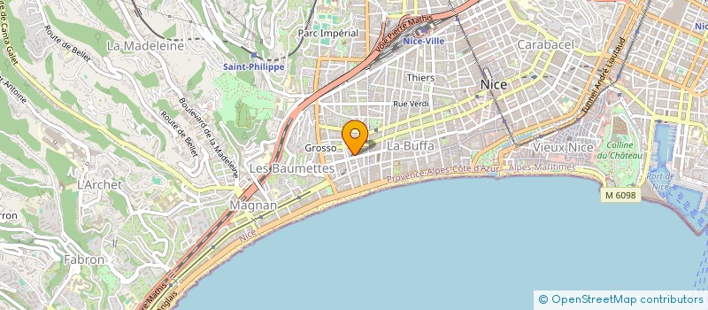 localisation de l'entreprise LA REINE DES BLES à NICE
