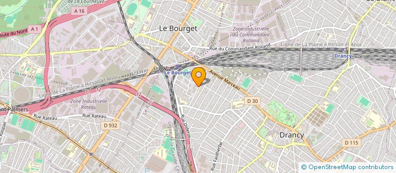 localisation de l'entreprise LA REINE DU BALAI à DRANCY