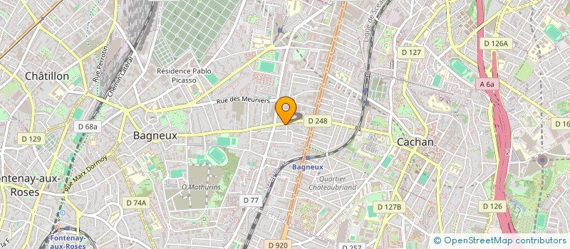 localisation de l'entreprise LA REINE DU BLE à BAGNEUX