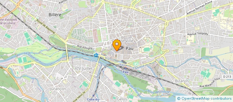 localisation de l'entreprise LA REINE MARGOT à PAU